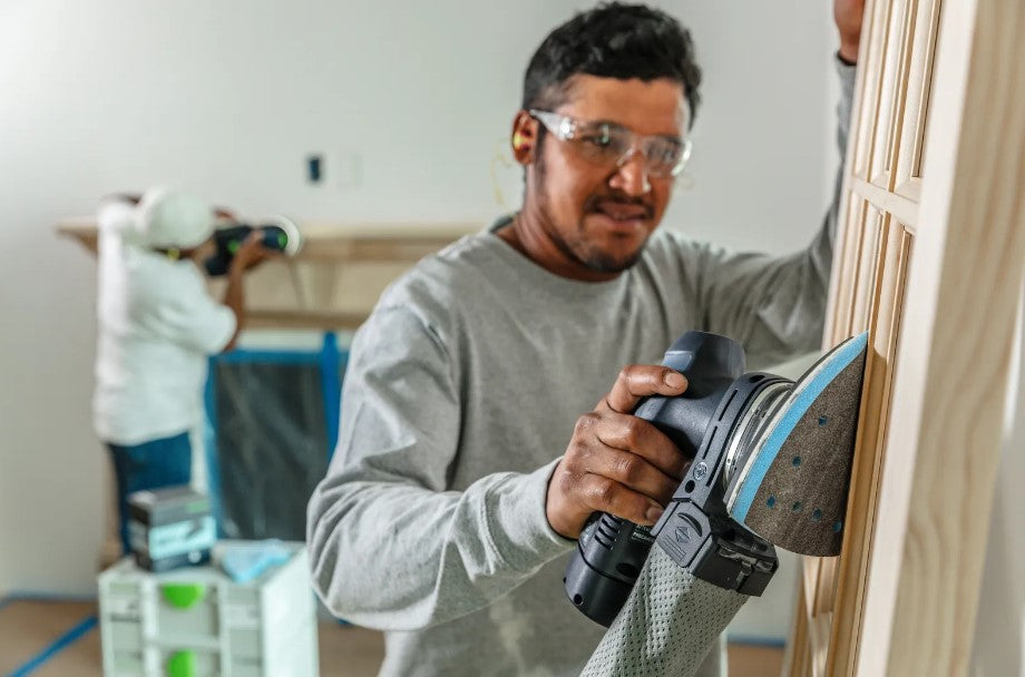 Festool Granat PROfile 4" x 6" Delta Foam Abrasive, Medium P120–P180, 10-Pack 578804