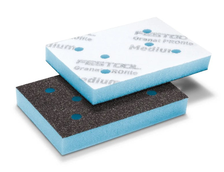 Festool Granat PROfile 3" x 4" Sheet Foam Abrasive, Medium P120–P180, 10-Pack 578808