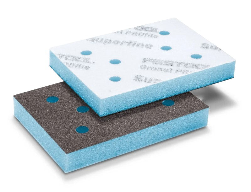 Festool Granat PROfile 3" x 4" Sheet Foam Abrasive, Superfine P500–P600, 10-Pack 578810
