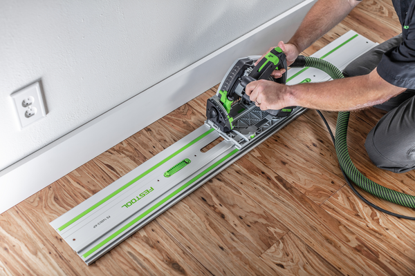 Festool Plunge Cut Track Saw TS 55 F Set w/ 55 in. Guide Rail FS 1400 577014KIT