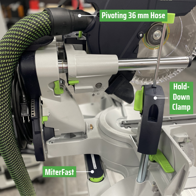 Festool KAPEX Sliding Compound Miter Saw KS 120 REB 575306