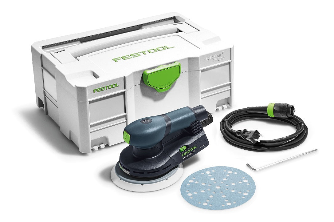 Festool 5 in. Random Orbital Sander ETS EC 125/3 EQ-Plus 576340