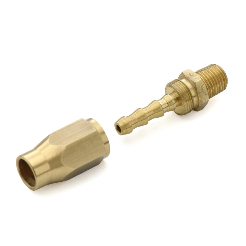 Blubird Fast FiX 3/8" Air Hose Assembly Field Repair Fitting with 1/4" MNPT Fixed FFFX38