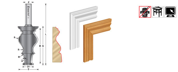 Amana Tool Door/Window Opening Moulding 54295