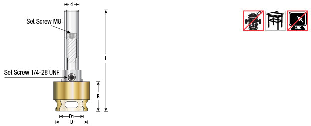 Amana Tool 3D Adapter 55110