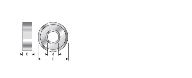 Amana Tool RUB Collar 2-5/8 O.D & 3/4 in I.D 47822