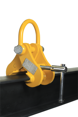 MAGNA Lifting Products 3 Ton Universal Lifting Beam Clamp, Extra Wide Fixed Jaw ULBC300FW