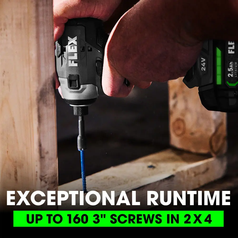 Flex Tools 1/4" Hex Impact Driver (Tool Only) FX1351-Z