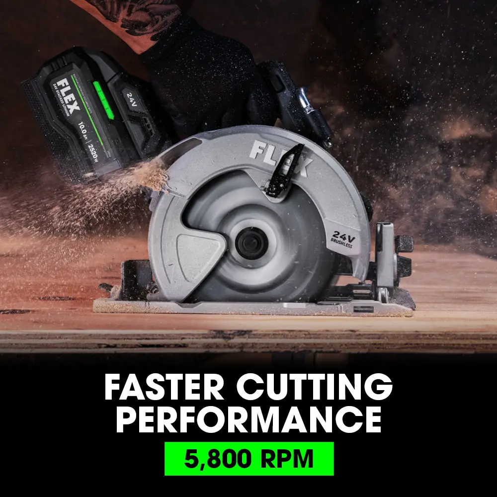 Flex Tools 7-1/4" Circular Saw Kit FX2141-1D