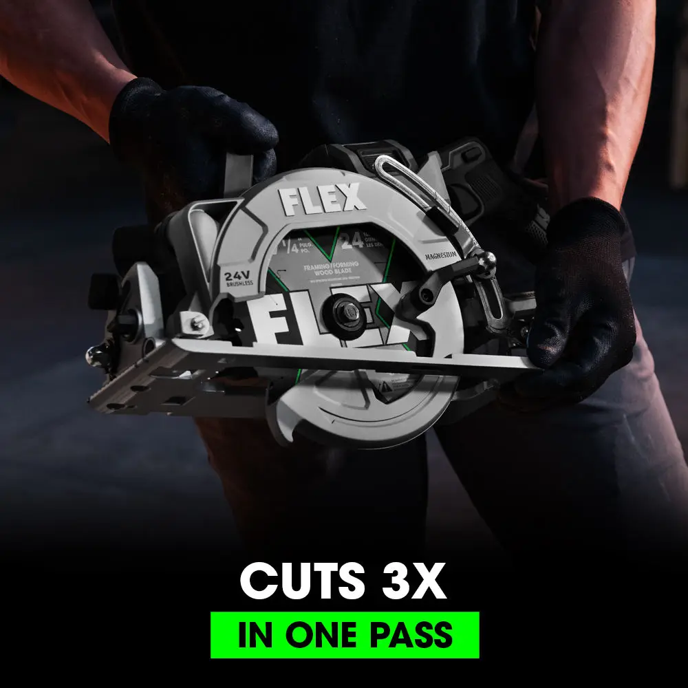 Flex Tools 7-1/4" Rear Handle Circular Saw (Tool Only) FX2141R-Z