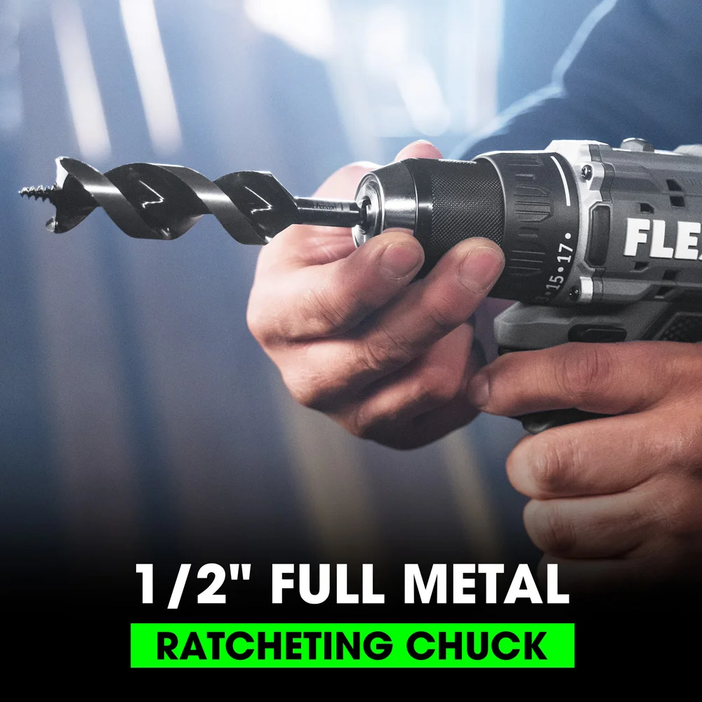 Flex Tools 1/2" 2-Speed Compact Drill Driver Kit FX1131-1A