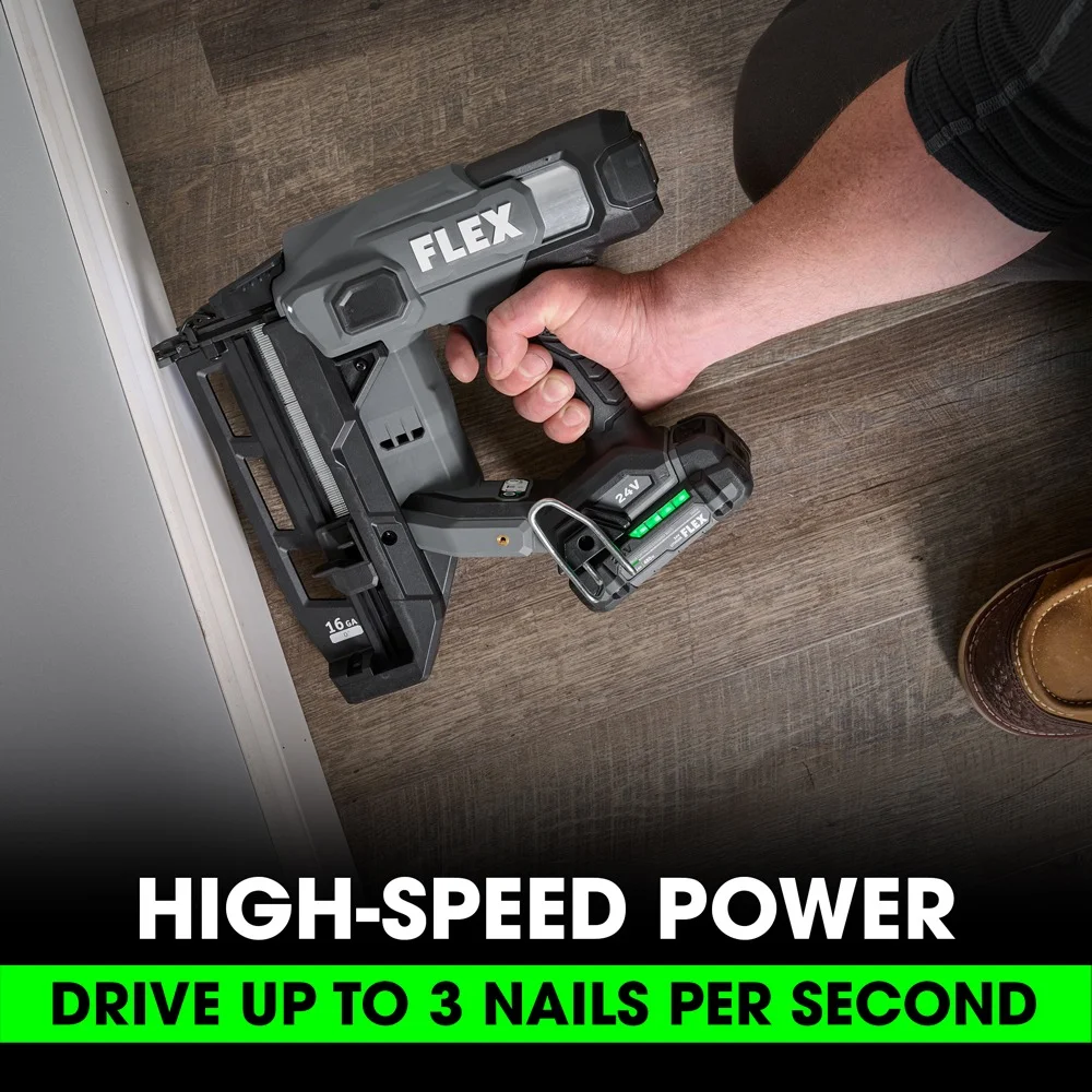 Flex Tools 16Ga Straight Finish Nailer (Tool Only) FX4321-Z
