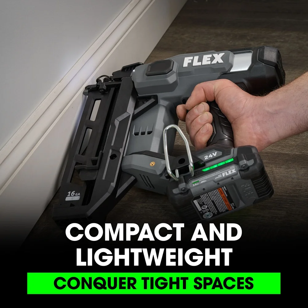 Flex Tools 16Ga Straight Finish Nailer (Tool Only) FX4321-Z