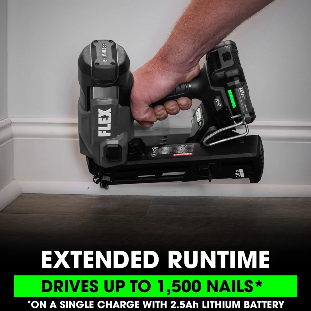 Flex Tools 16Ga Angled Finish Nailer (Tool Only) FX4321A-Z