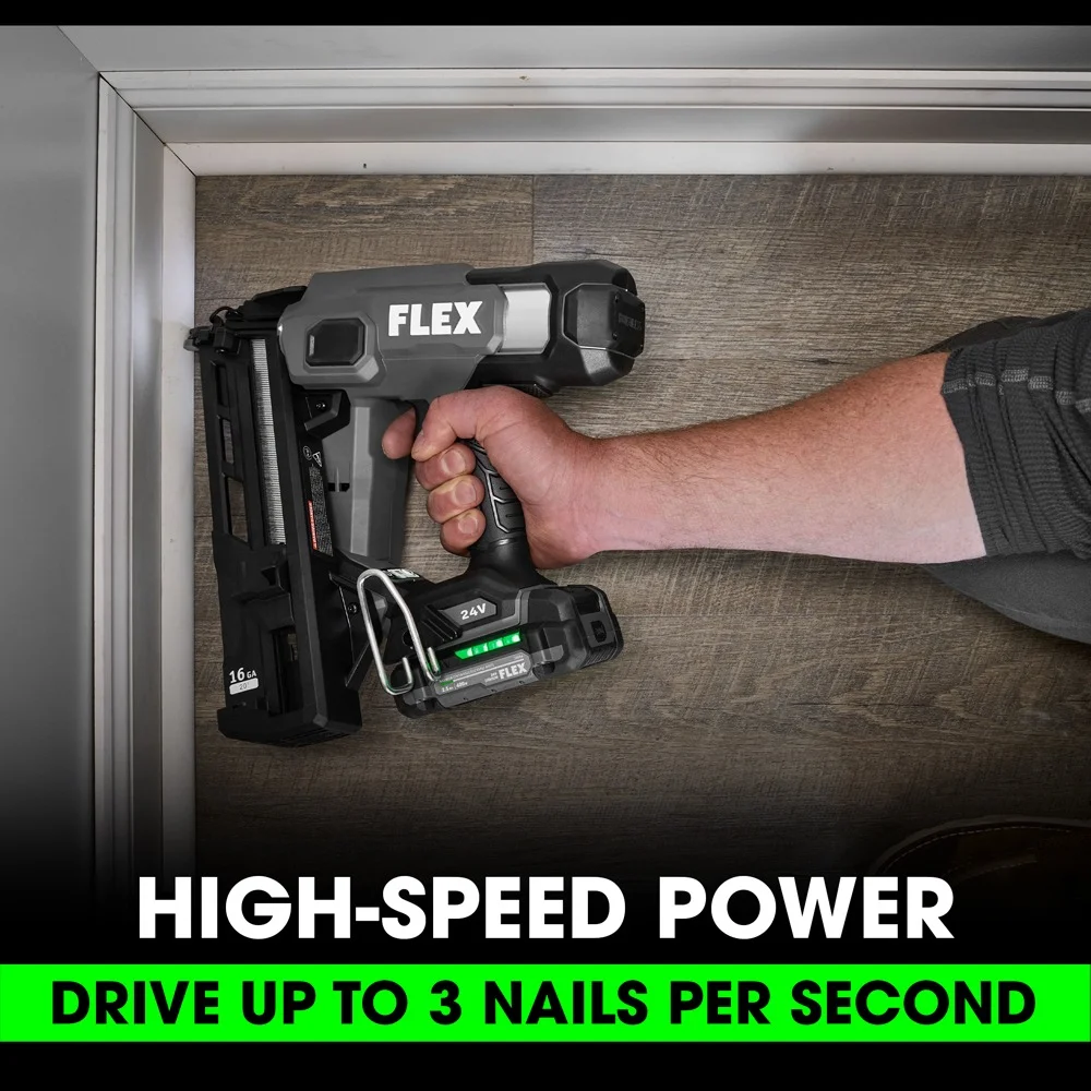 Flex Tools 16Ga Angled Finish Nailer (Tool Only) FX4321A-Z