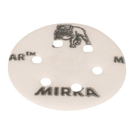 Mirka Microstar 3 in. 1500G 6-Hole Grip Film-Backed Disc, Qty 50 FM-634-1500