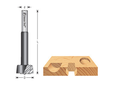 Amana Tool 1/2 in Forstner Bit FO-127
