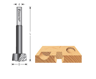Amana Tool 1 in Forstner Bit FO-254