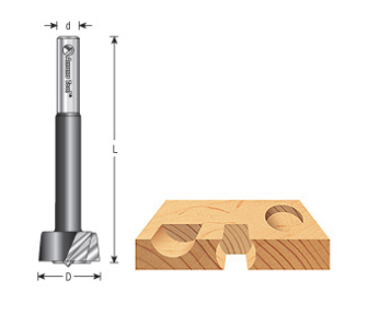 Amana Tool 1-3/4 in Forstner Bit FO-445