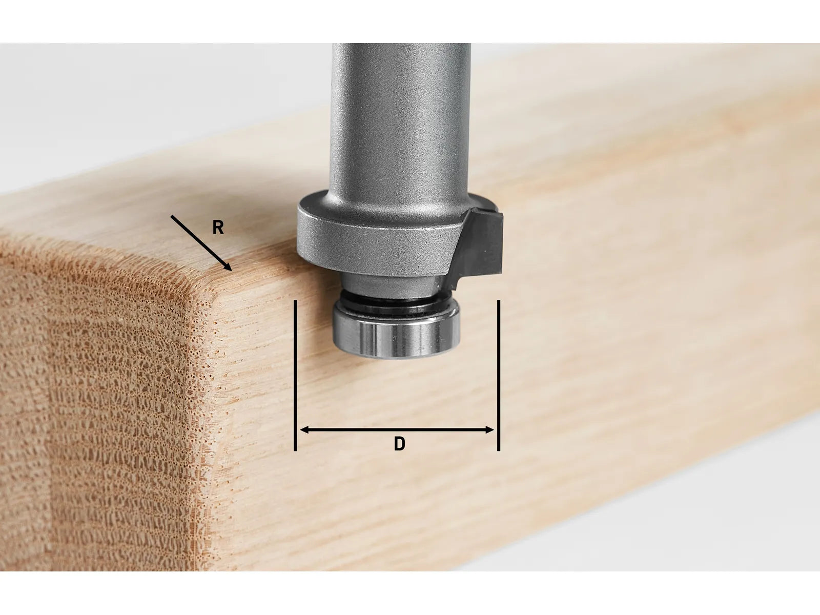 Festool R2 Single-Edge Roundover Bit 2mm 578377