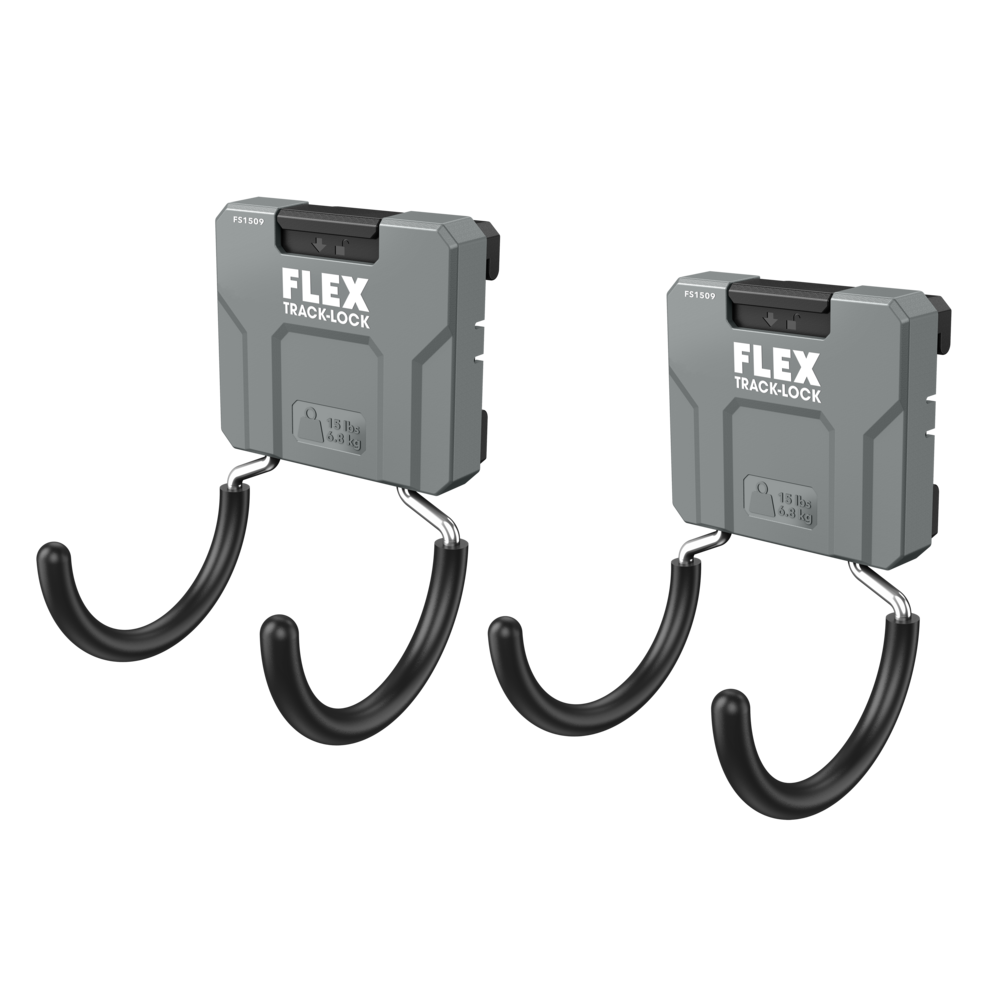 Flex Tools TRACK-LOCK Dual C-Hook-2 Pack FS1509-2