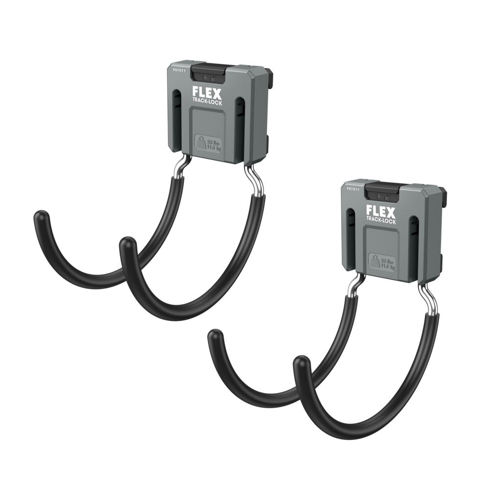 Flex Tools TRACK-LOCK Large Folding Dual C-Hook-2 Pack FS1511-2 ...