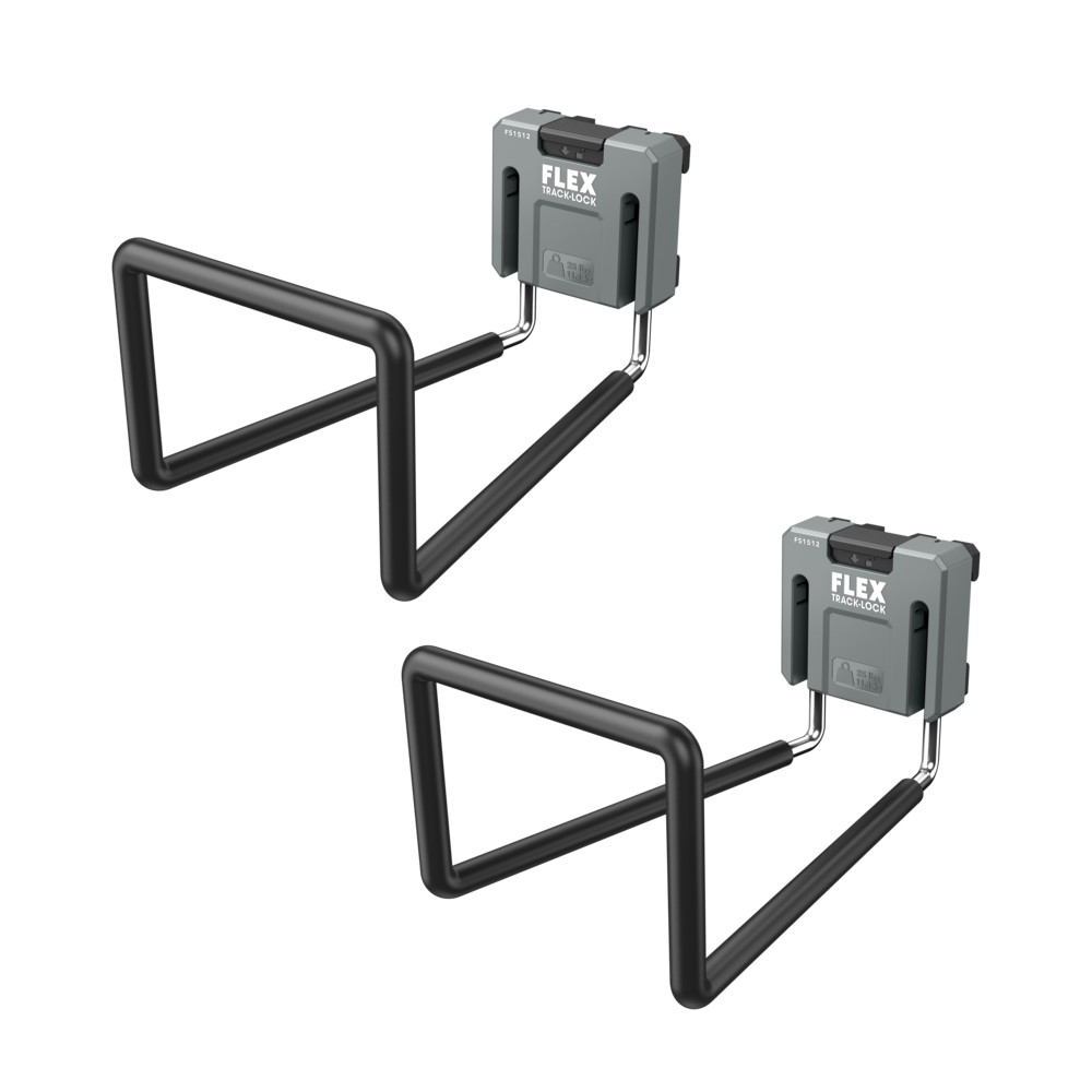 Flex Tools TRACK-LOCK Large Folding U-Hook-2 Pack FS1512-2
