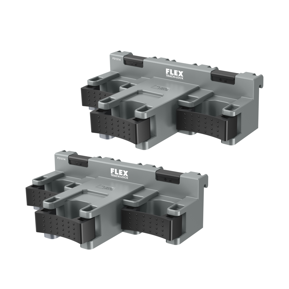 Flex Tools TRACK-LOCK Triple Clamp Tool Mount-2 Pack FS1514-2