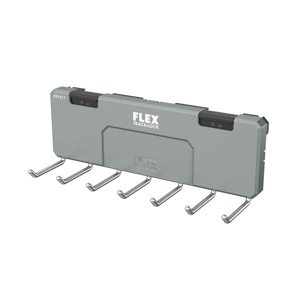 Flex Tools TRACK-LOCK 7-Straight Hook Rack FS1517