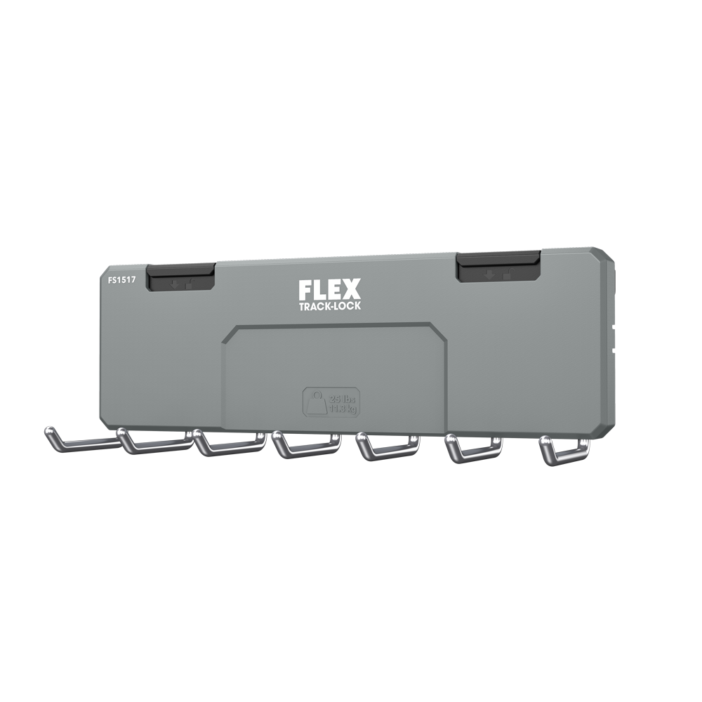 Flex Tools TRACK-LOCK 7-Straight Hook Rack FS1517