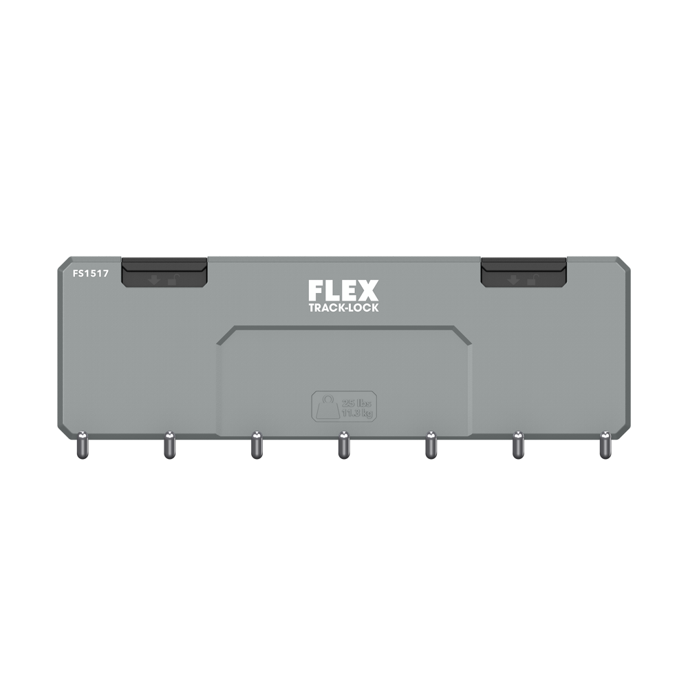 Flex Tools TRACK-LOCK 7-Straight Hook Rack FS1517