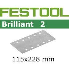 Festool Abr Bri2 115X228 P320 100X 492831
