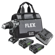 Flex Tools 1/2" 2-Speed Standard Hammer Drill Kit (2x 2.5Ah) FX1252-2A