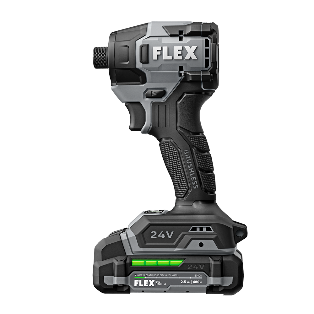 Flex Tools 1/4" Impact Driver Kit (2x 2.5Ah) FX1352-2A
