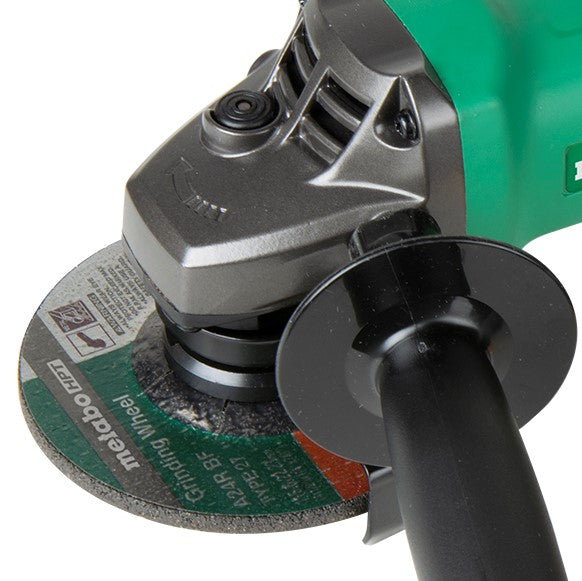 Metabo 4-1/2" 7.5 Amp Paddle Switch Angle Grinder with Non-Locking Switch G12SQ2M