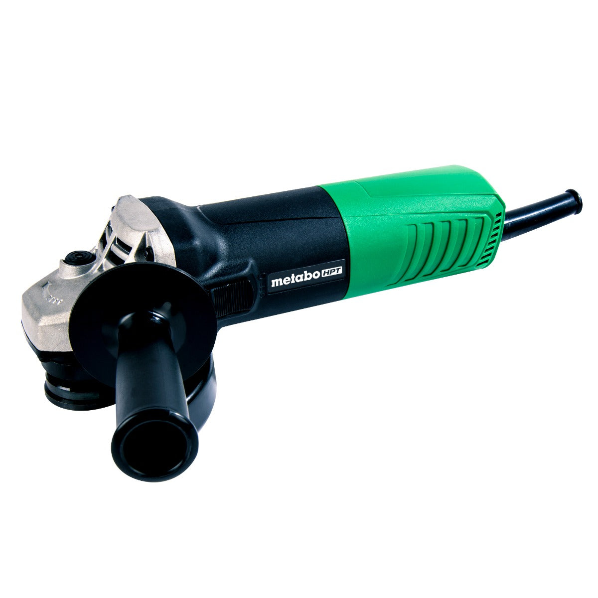 Metabo 4.5 in. 6.2 Amp Slide Switch Angle Grinder Kit with 5 Abrasive Wheels G12SR4M