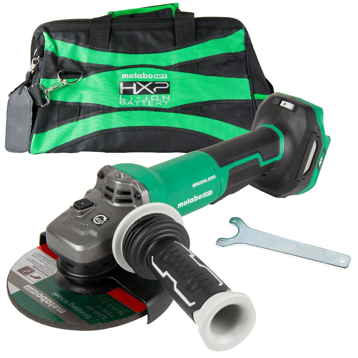 Metabo 36V MultiVolt Brushless 6" Variable Speed Paddle Switch Angle Grinder (Bare Tool) G3615DVFQ6M