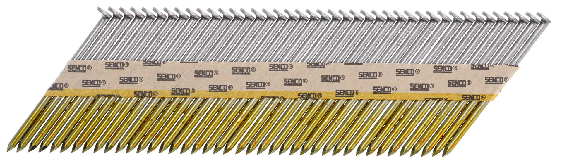 Senco .131x3-1/4inSM ProHead OFRH BB 34dg Smooth Shank Paper Tape Nails K528APBXR