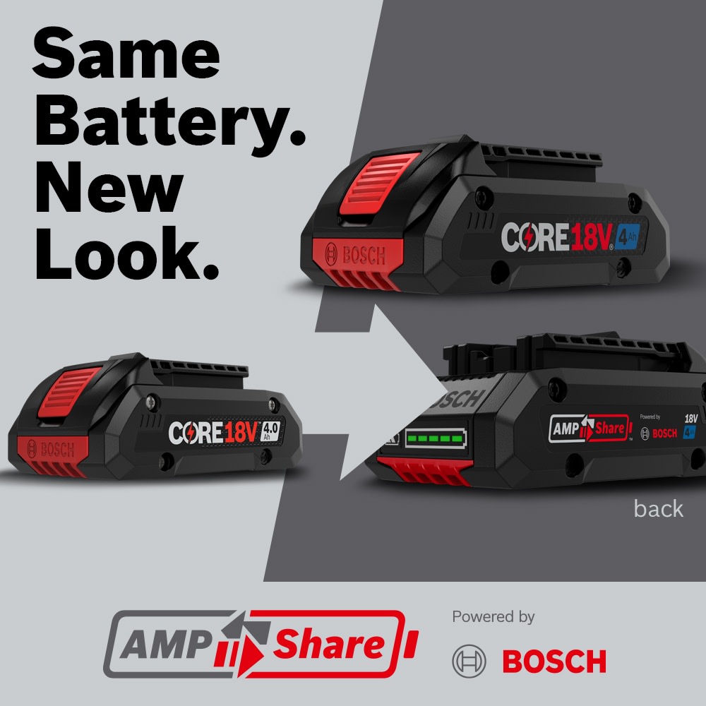Bosch CORE18V 4.0 Advanced Power Battery, 2pk GBA18V40-2PK