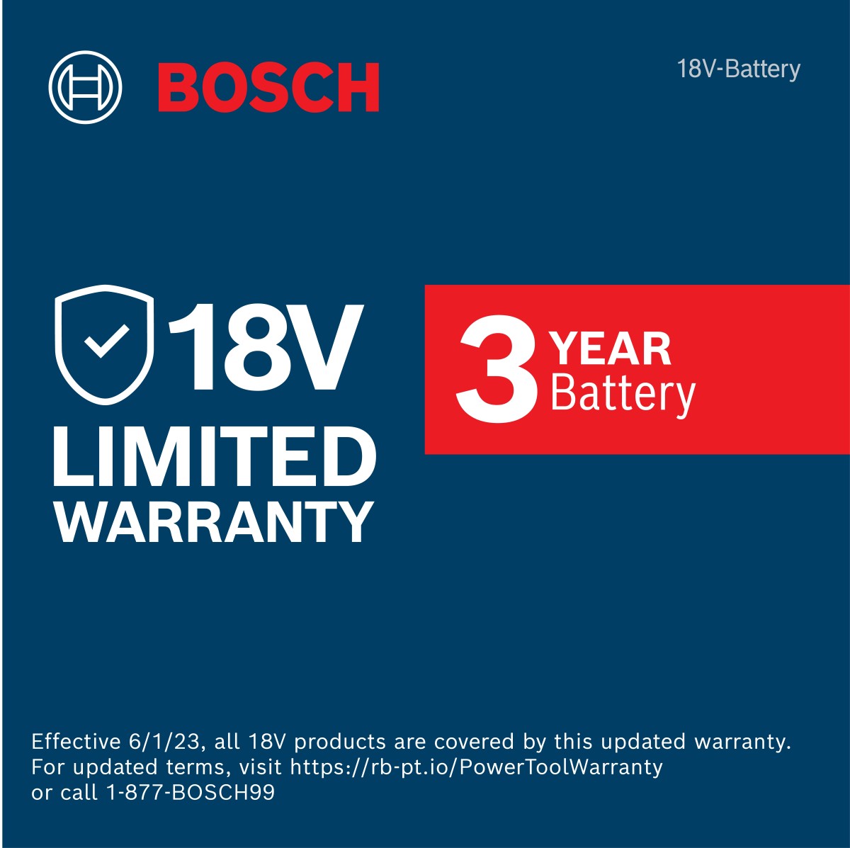 Bosch CORE18V 8.0 High Power Battery, 2pk GBA18V80-2PK