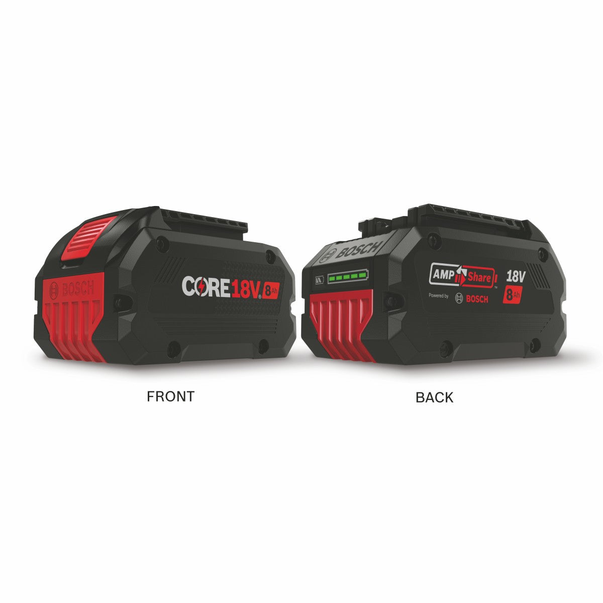 Bosch CORE18V 8.0 High Power Battery, 2pk GBA18V80-2PK