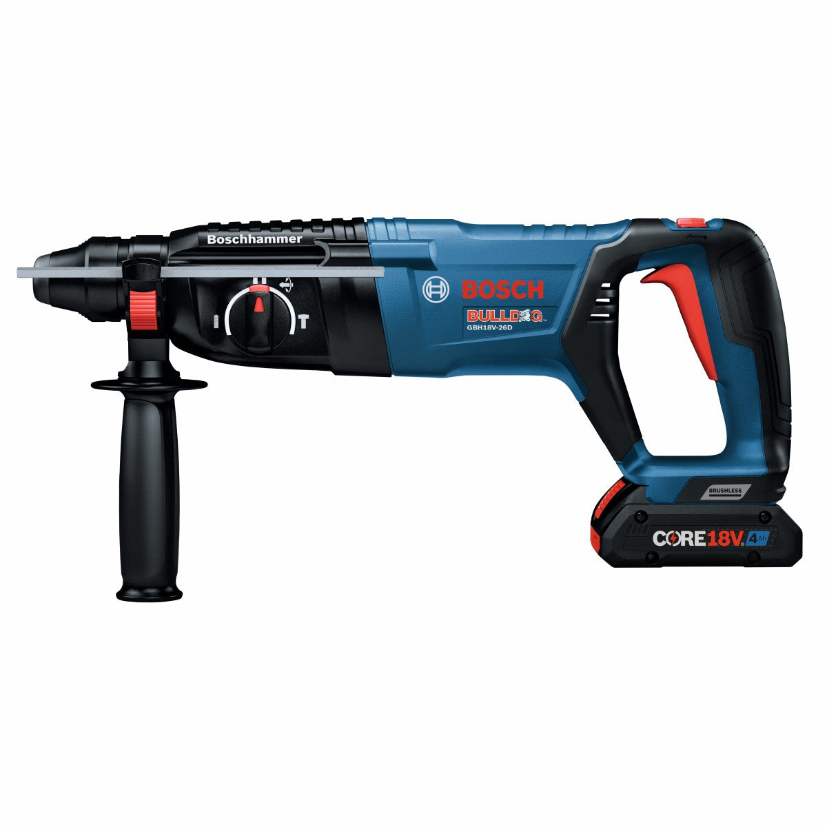 Bosch 18V Brushless 1" SDSplus D-Handle Rotary Hammer GBH18V-26DK25