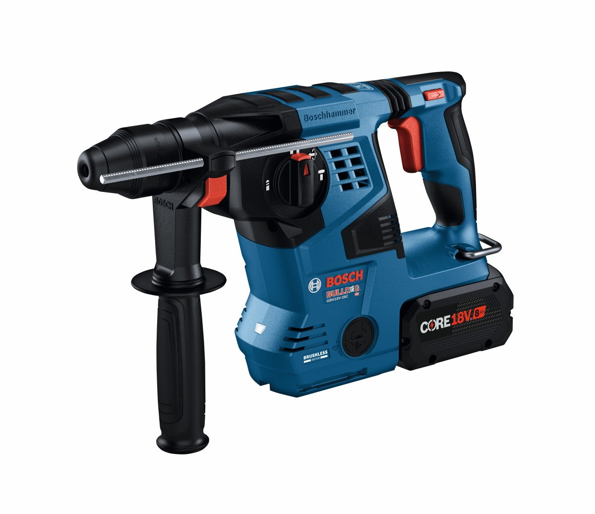 Bosch 18V 1-1/8" SDSplus Rotary Hammer w/ 2 Batteries GBH18V-28CK28