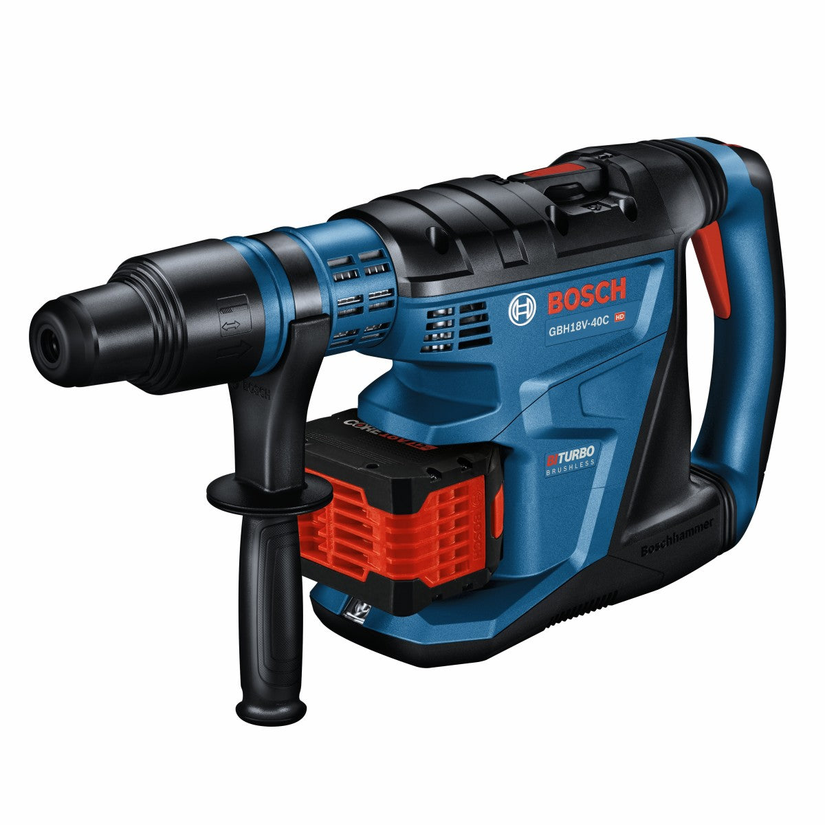 Bosch 18V Profactor 1-5/8" SDSmax Rotary Hammer w/ 2 Batteries GBH18V-40CK27