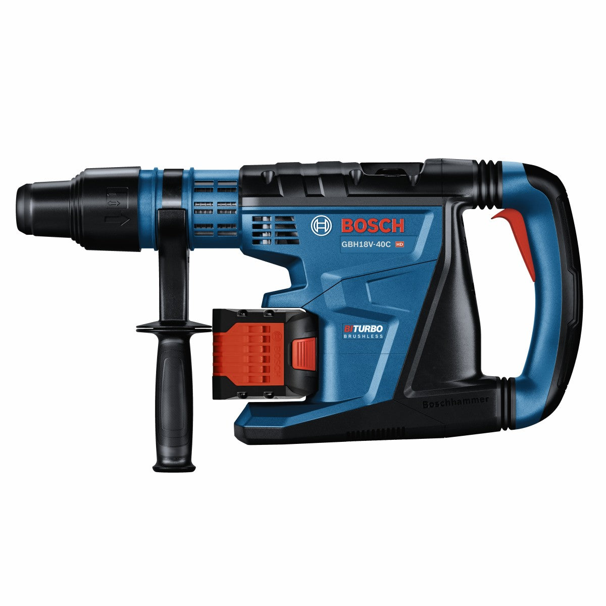 Bosch 18V Profactor 1-5/8" SDSmax Rotary Hammer w/ 2 Batteries GBH18V-40CK27