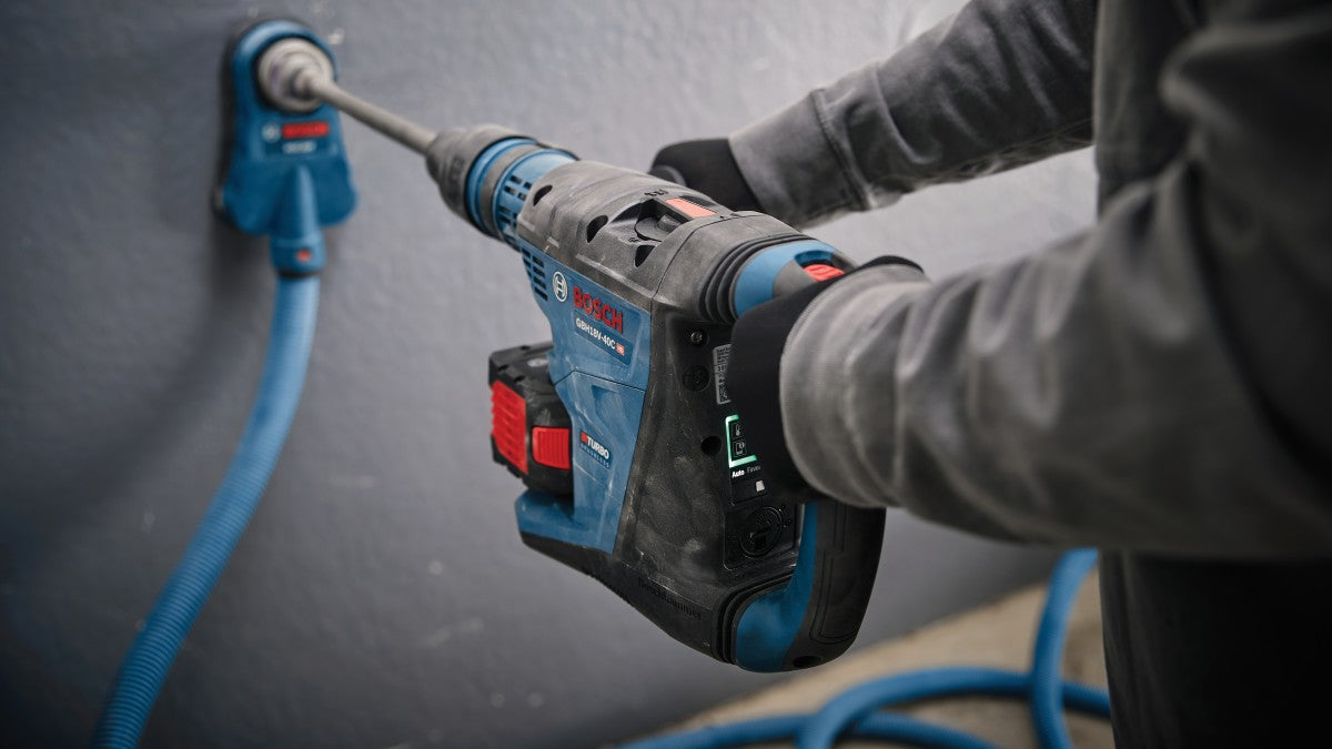 Bosch 18V Profactor 1-5/8" SDSmax Rotary Hammer w/ 2 Batteries GBH18V-40CK27