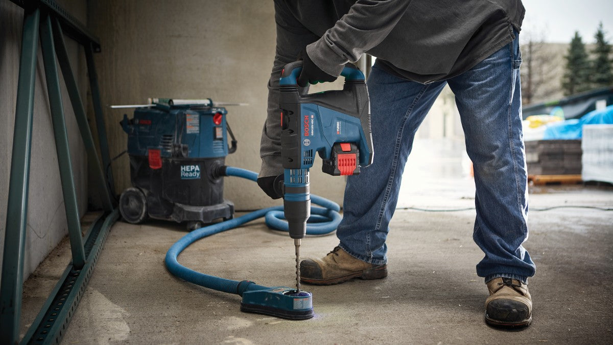 Bosch 18V Profactor 1-5/8" SDSmax Rotary Hammer w/ 2 Batteries GBH18V-40CK27