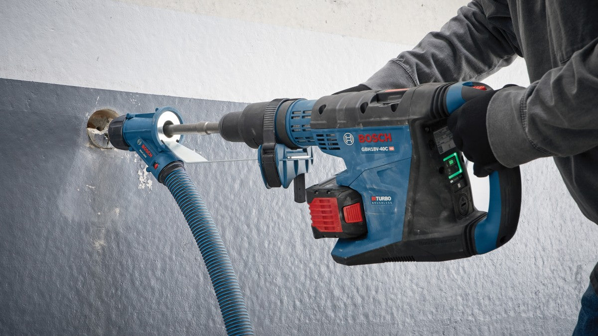 Bosch 18V Profactor 1-5/8" SDSmax Rotary Hammer w/ 2 Batteries GBH18V-40CK27