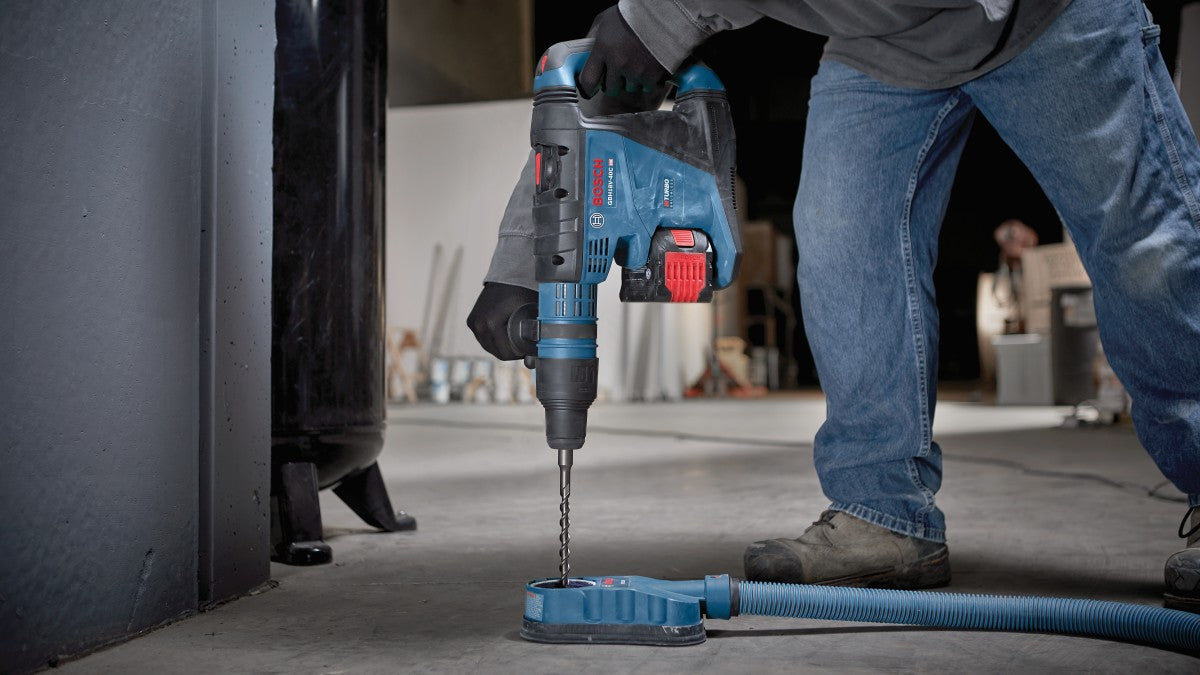 Bosch 18V Profactor 1-5/8" SDSmax Rotary Hammer w/ 2 Batteries GBH18V-40CK27