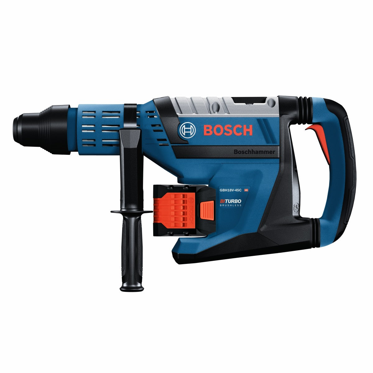 Bosch 18V 1-7/8" SDSmax Rotary Hammer w/ Batteries GBH18V-45CK27